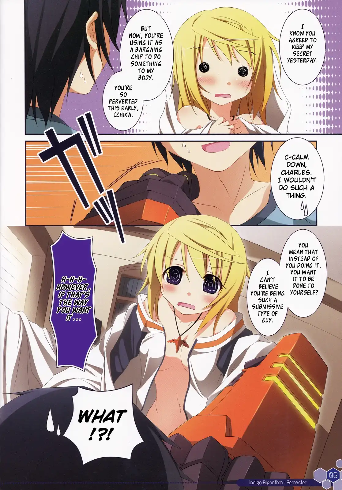 Infinite Stratos - Indigo Algorithm:REMASTER ~ Quantum Mechanics Rainbow (Doujinshi) Chapter 0 5